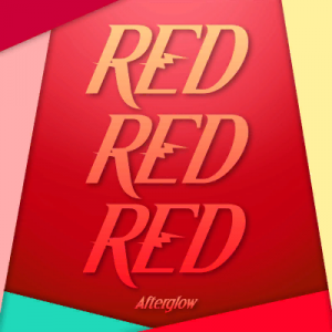 RED RED RED Afterglow cover art
